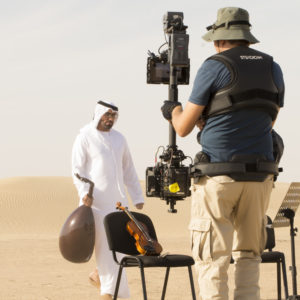 Tom Lebaric Steadicam operator Dubai 2